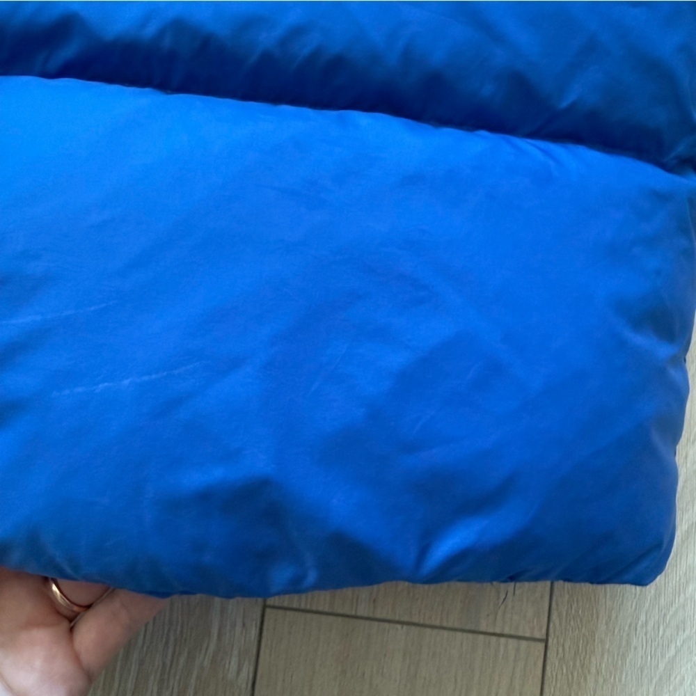Marni x Uniqlo Oversized Lightweight Down Puffer Vest Unisex Small Blue - Picture 11 of 12